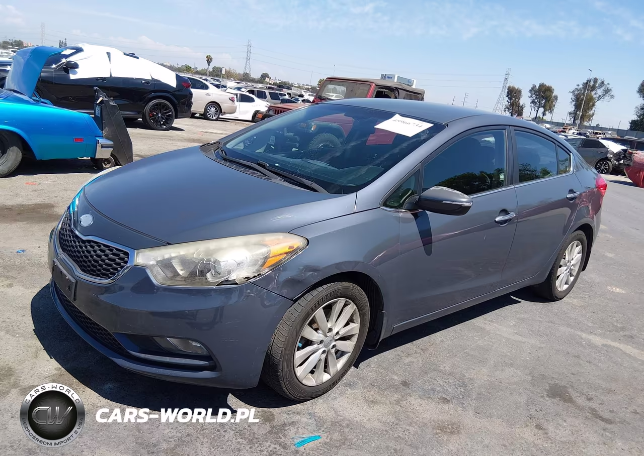 2014 Kia Forte Ex VIN:KNAFX4A80E5116307 - 2