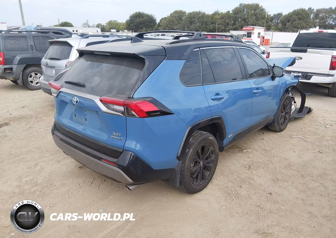 2023 Toyota Rav4 Hybrid Xse VIN:4T3E6RFVXPU138257 - 4