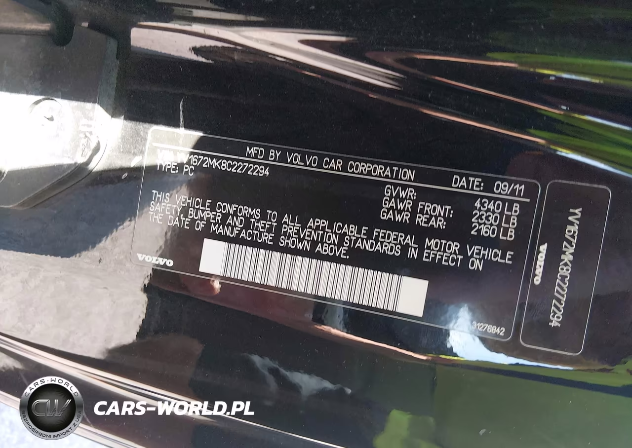 2012 Volvo C30 T5 VIN:YV1672MK8C2272294 - 9
