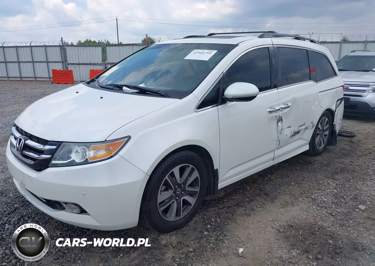 2014 Honda Odyssey Touring-Touring Elite VIN:5FNRL5H95EB058287 - 2