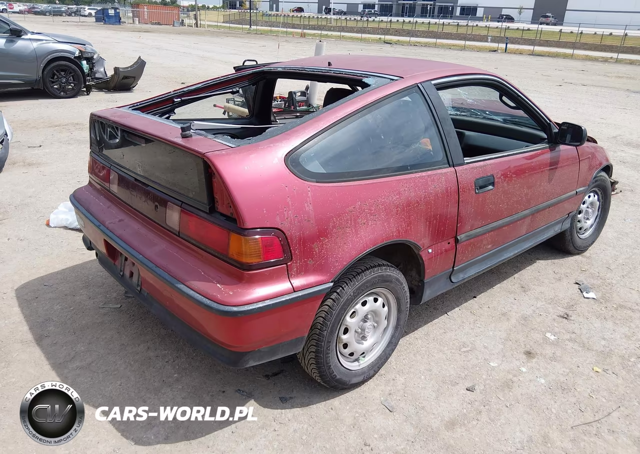 1991 Honda Civic Crx VIN:JHMED835XMS023262 - 4