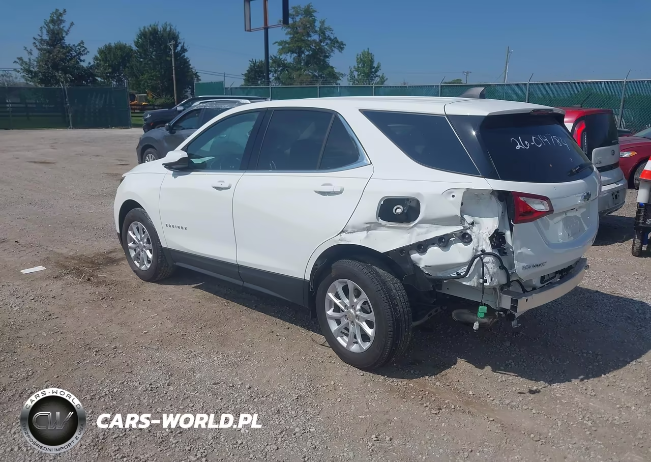2020 Chevrolet Equinox Fwd Lt 1.5L Turbo VIN:3GNAXKEVXLS580460 - 3