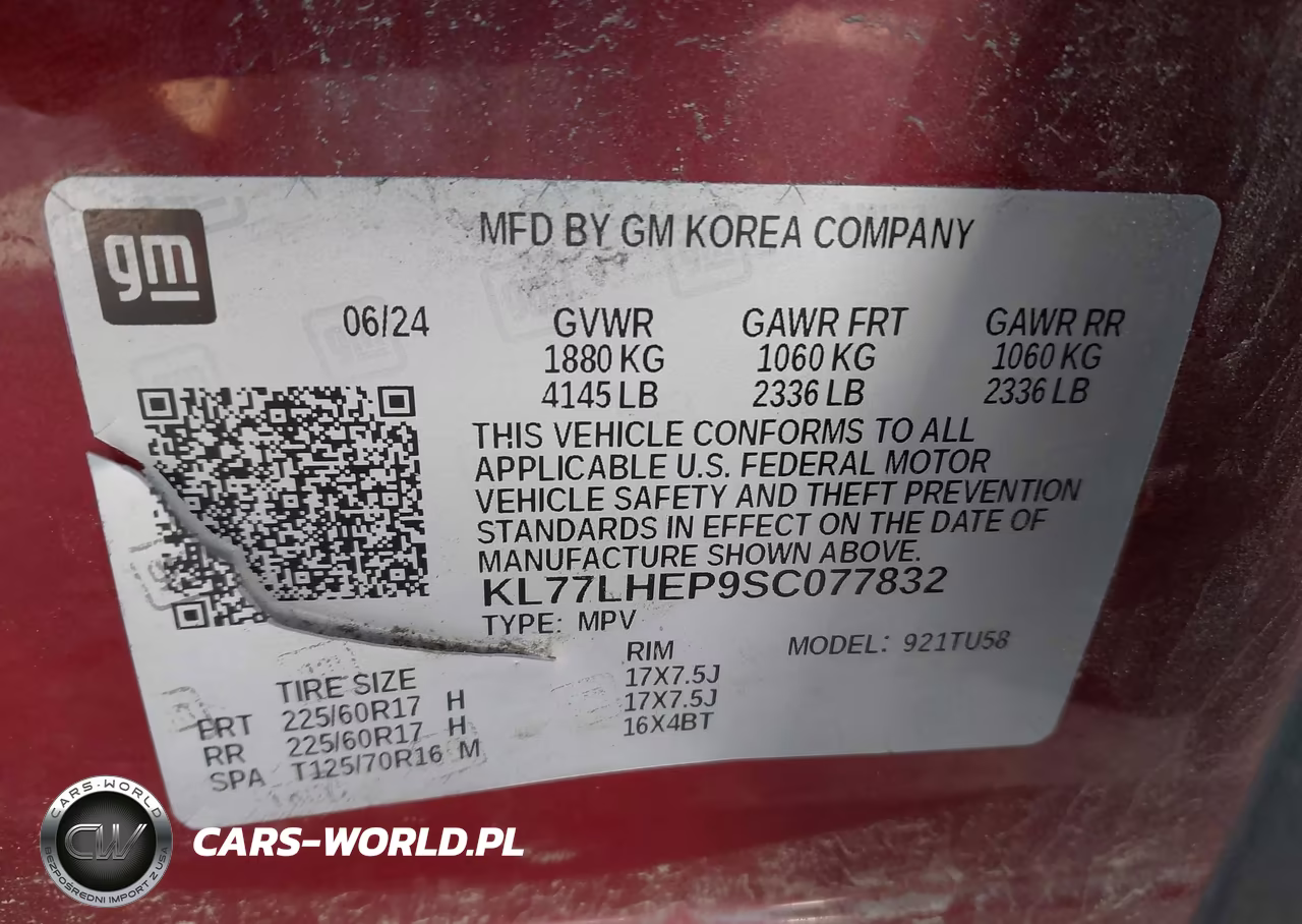 2025 Chevrolet Trax Fwd Lt VIN:KL77LHEP9SC077832 - 9