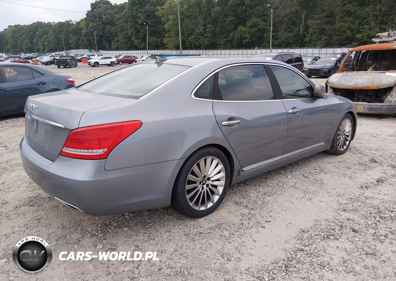 2014 Hyundai Equus Signature VIN:KMHGH4JH6EU080080 - 4