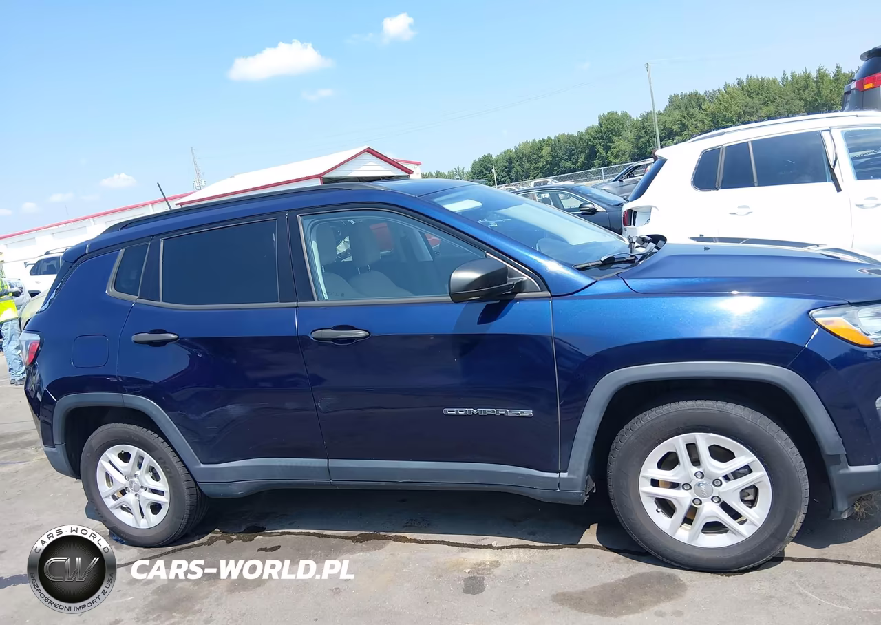 2018 Jeep Compass Sport Fwd VIN:3C4NJCAB6JT148582 - 13