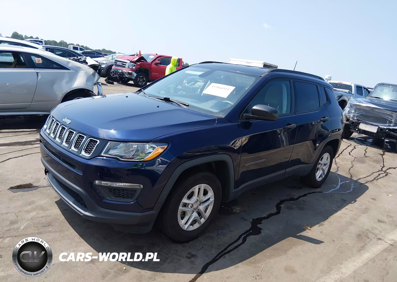 2018 Jeep Compass Sport Fwd VIN:3C4NJCAB6JT148582 - 2