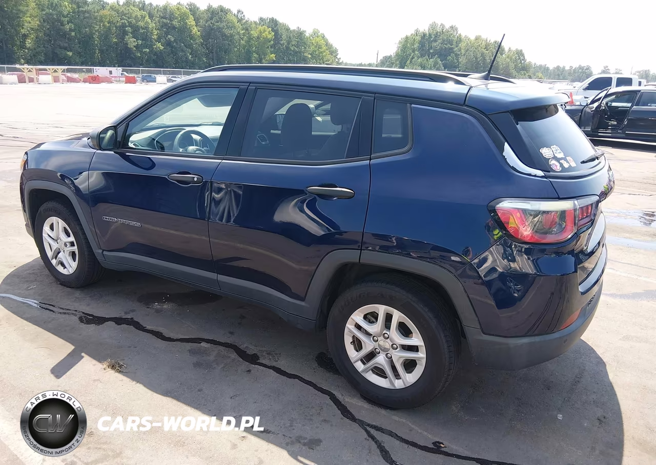 2018 Jeep Compass Sport Fwd VIN:3C4NJCAB6JT148582 - 3
