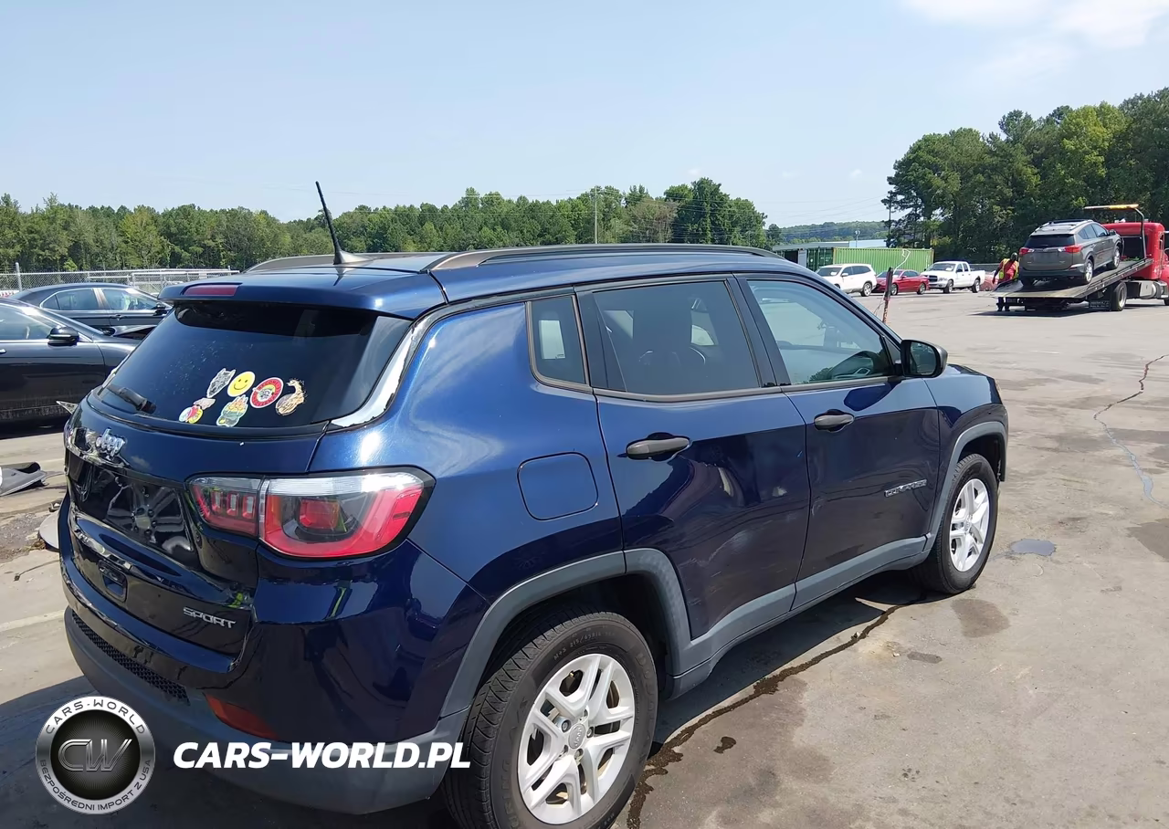 2018 Jeep Compass Sport Fwd VIN:3C4NJCAB6JT148582 - 4
