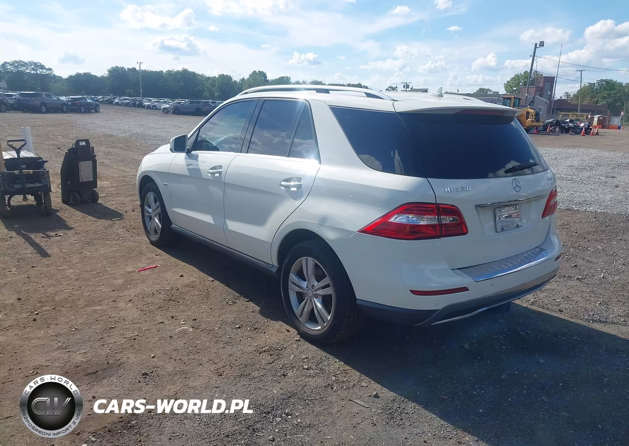 2012 Mercedes-Benz Ml 350 4Matic VIN:4JGDA5HB1CA002271 - 3