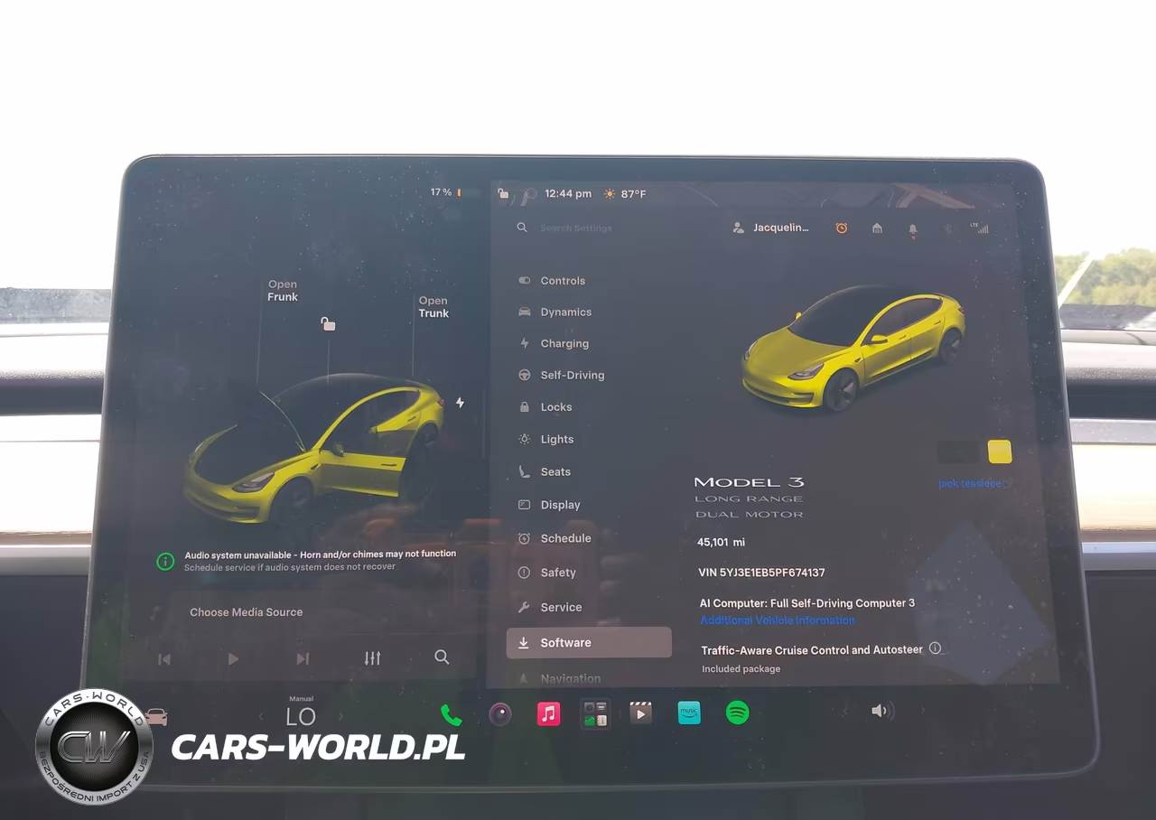 2023 Tesla Model 3 Long Range Dual Motor All-Wheel Drive VIN:5YJ3E1EB5PF674137 - 7