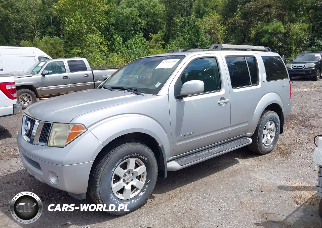 2005 Nissan Pathfinder Se Off-Road VIN:5N1AR18W85C742687 - 2