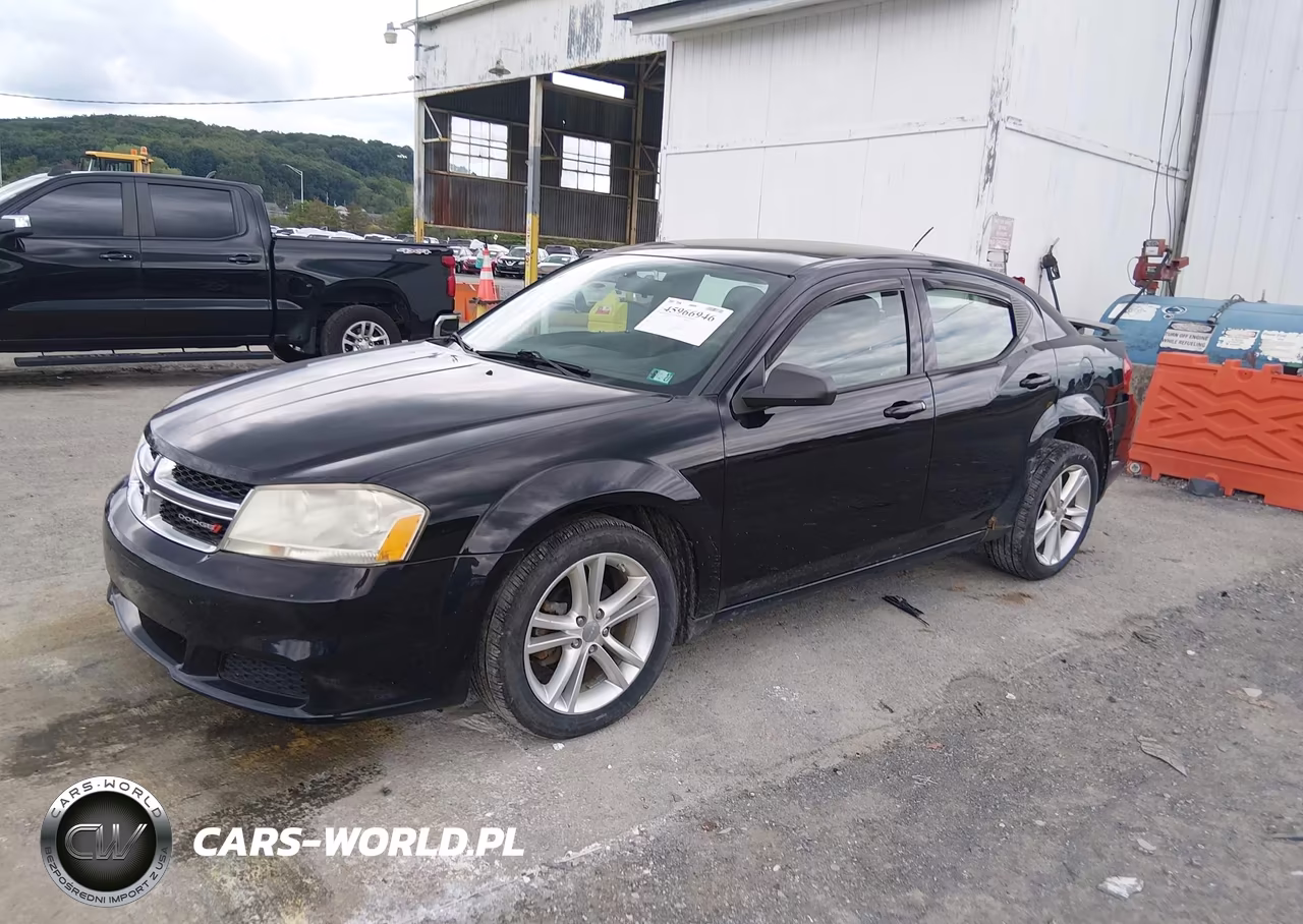 2012 Dodge Avenger Se VIN:1C3CDZAG9CN261057 - 2