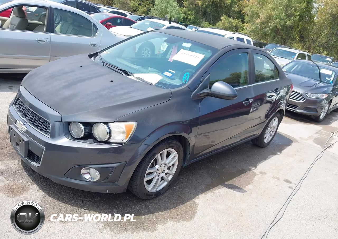 2012 Chevrolet Sonic 2Lt VIN:1G1JC5SH0C4177407 - 2