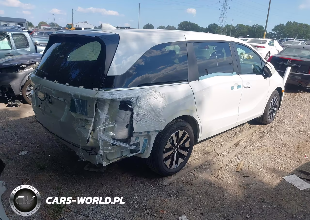 2026 Honda Odyssey Ex-L VIN:5FNRL6H60TB055998 - 4