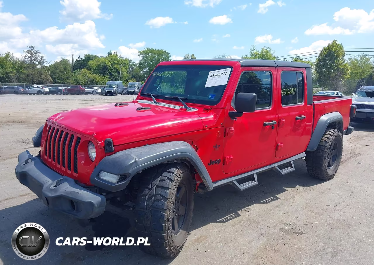 2020 Jeep Gladiator Sport S 4X4 VIN:1C6HJTAG7LL186434 - 2