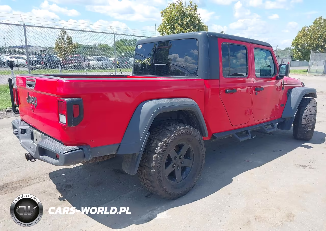 2020 Jeep Gladiator Sport S 4X4 VIN:1C6HJTAG7LL186434 - 4