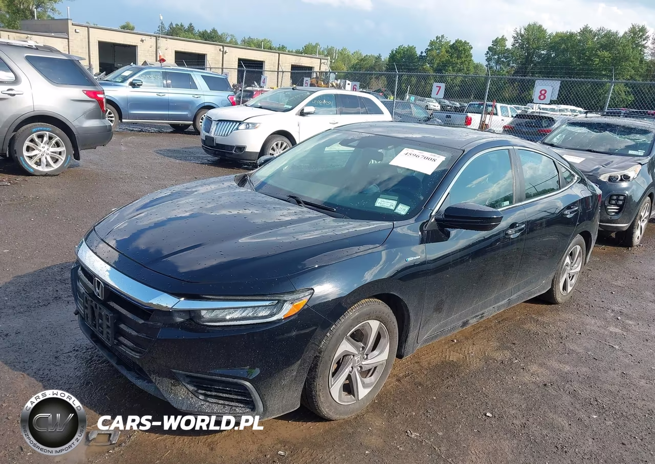 2019 Honda Insight Ex VIN:19XZE4F53KE016609 - 2
