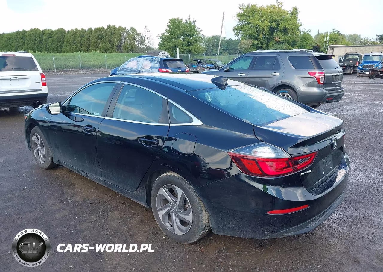 2019 Honda Insight Ex VIN:19XZE4F53KE016609 - 3