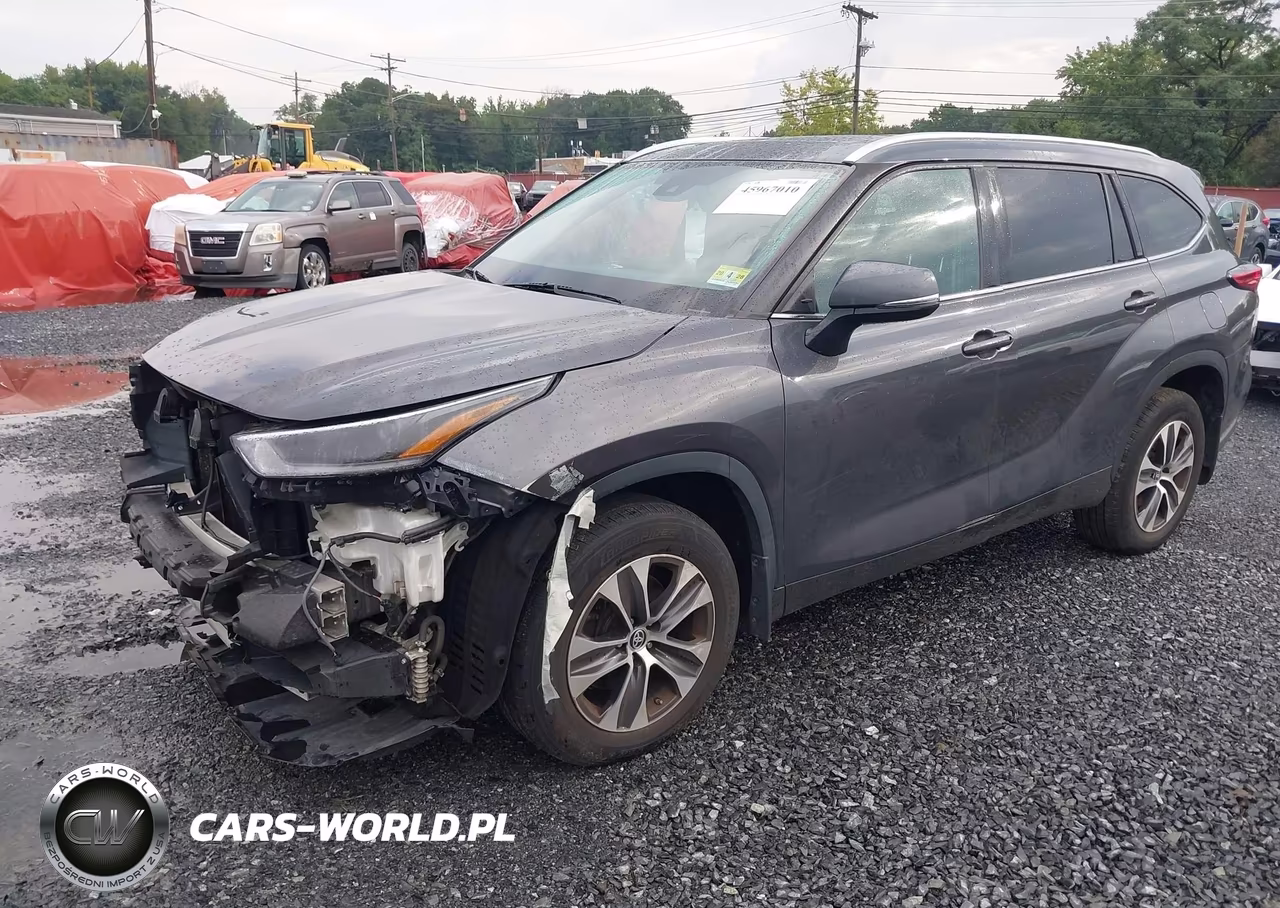 2021 Toyota Highlander Xle VIN:5TDGZRBH4MS525738 - 2