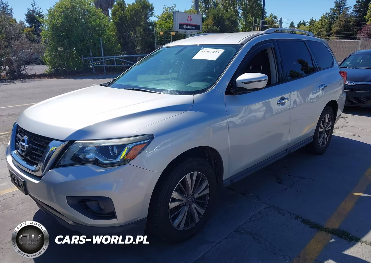 2019 Nissan Pathfinder Sv VIN:5N1DR2MM3KC617583 - 2