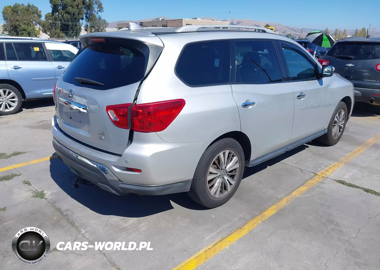 2019 Nissan Pathfinder Sv VIN:5N1DR2MM3KC617583 - 4