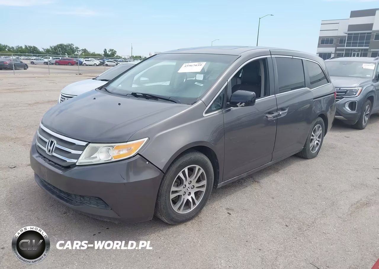 2011 Honda Odyssey Ex-L VIN:5FNRL5H66BB019693 - 2