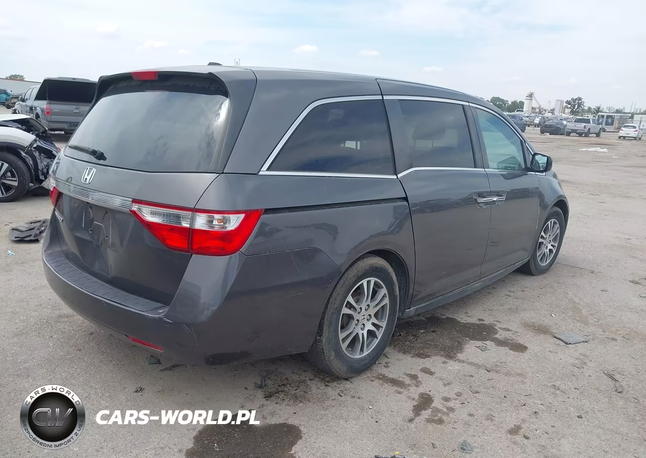 2011 Honda Odyssey Ex-L VIN:5FNRL5H66BB019693 - 4