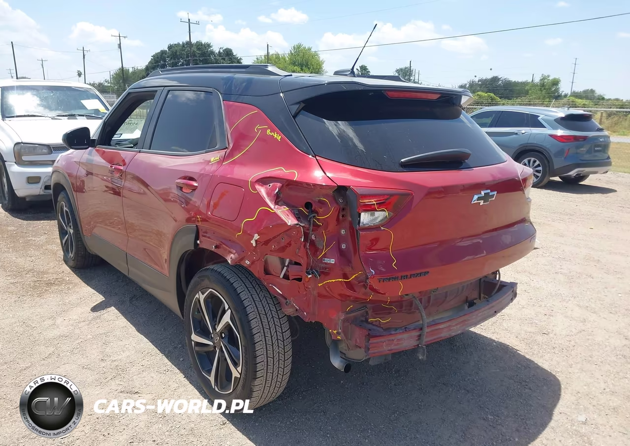 2021 Chevrolet Trailblazer Fwd Rs VIN:KL79MTSL6MB020748 - 3