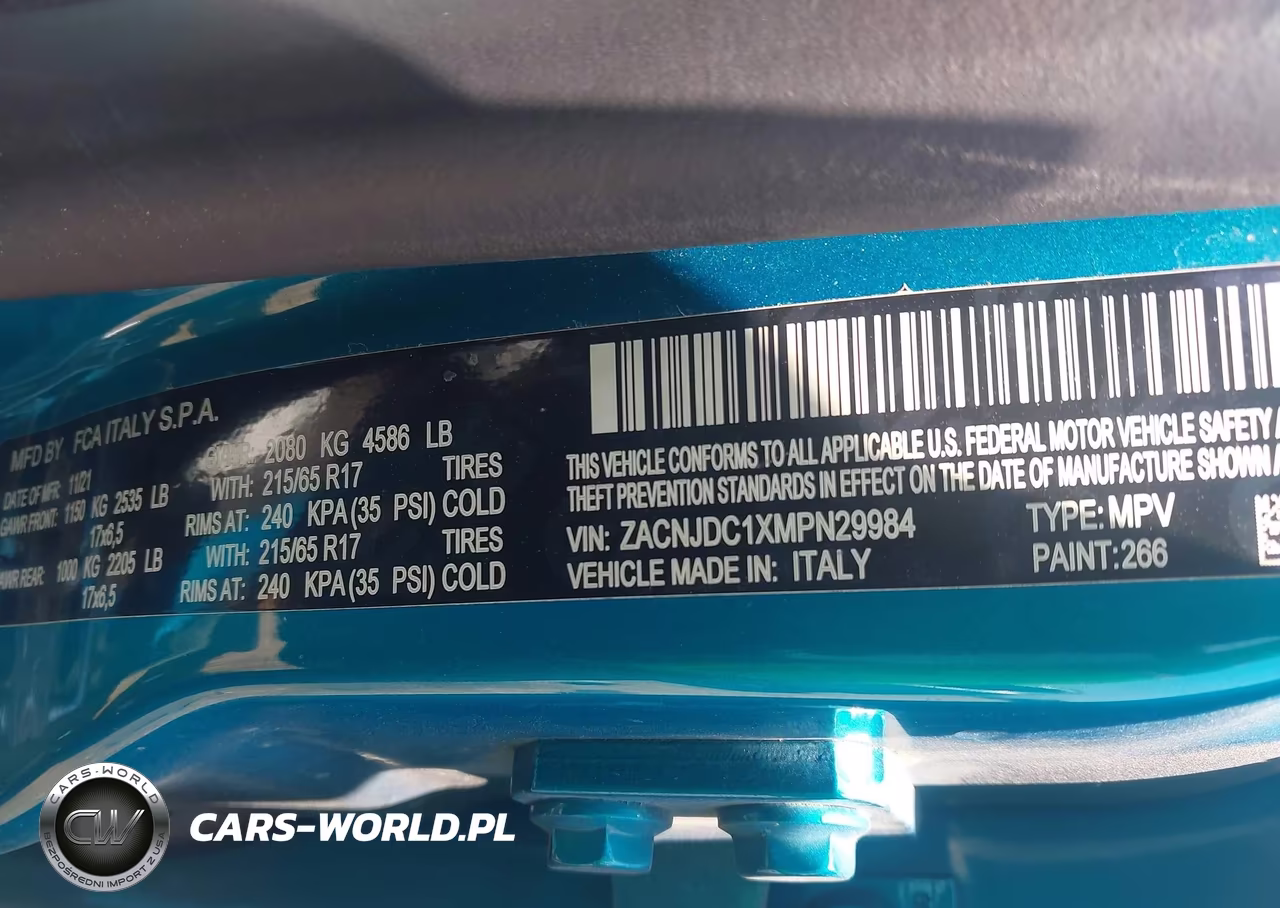 2021 Jeep Renegade Trailhawk 4X4 VIN:ZACNJDC1XMPN29984 - 9