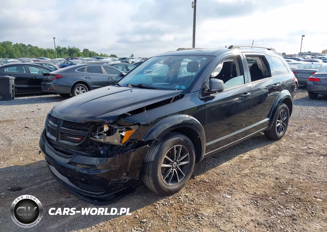 2018 Dodge Journey Se VIN:3C4PDCAB2JT515347 - 2