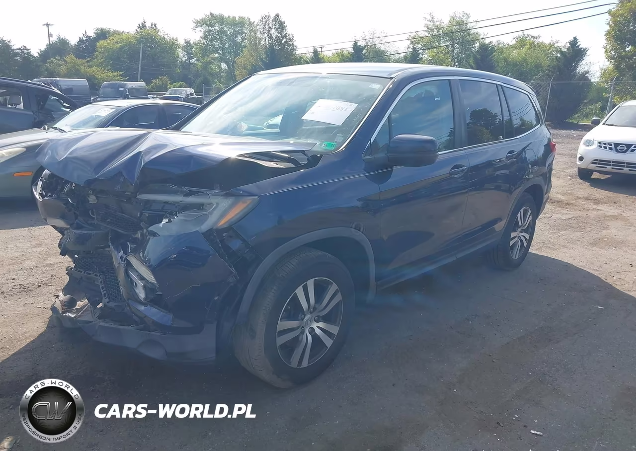 2016 Honda Pilot Ex VIN:5FNYF5H36GB059823 - 2