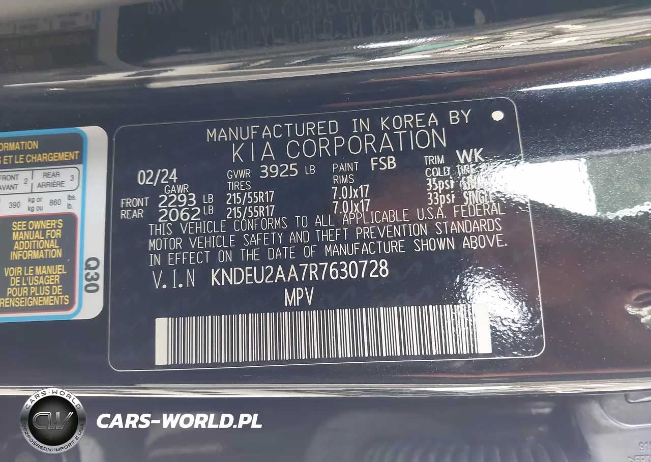2024 Kia Seltos S VIN:KNDEU2AA7R7630728 - 9