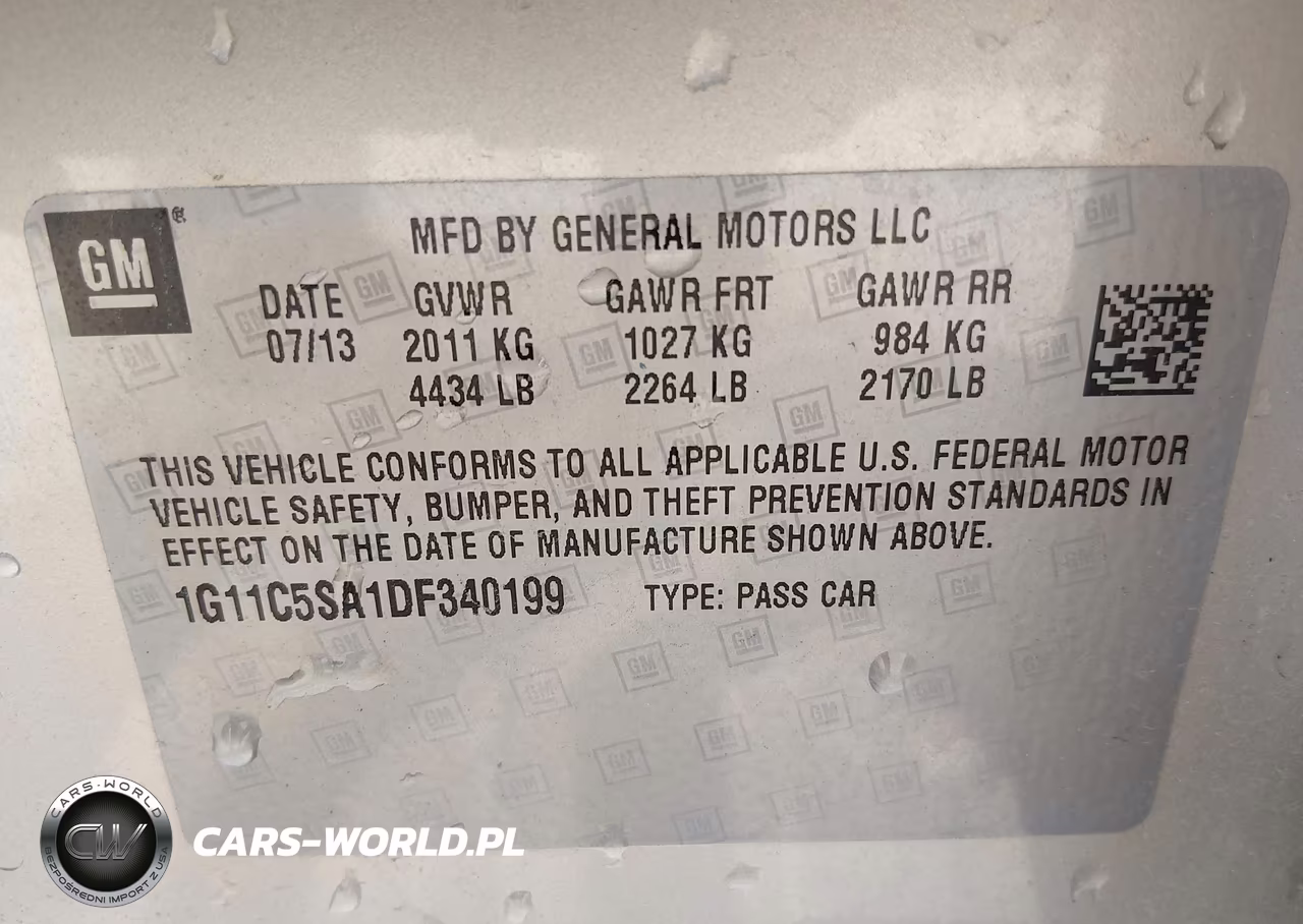 2013 Chevrolet Malibu 1Lt VIN:1G11C5SA1DF340199 - 9