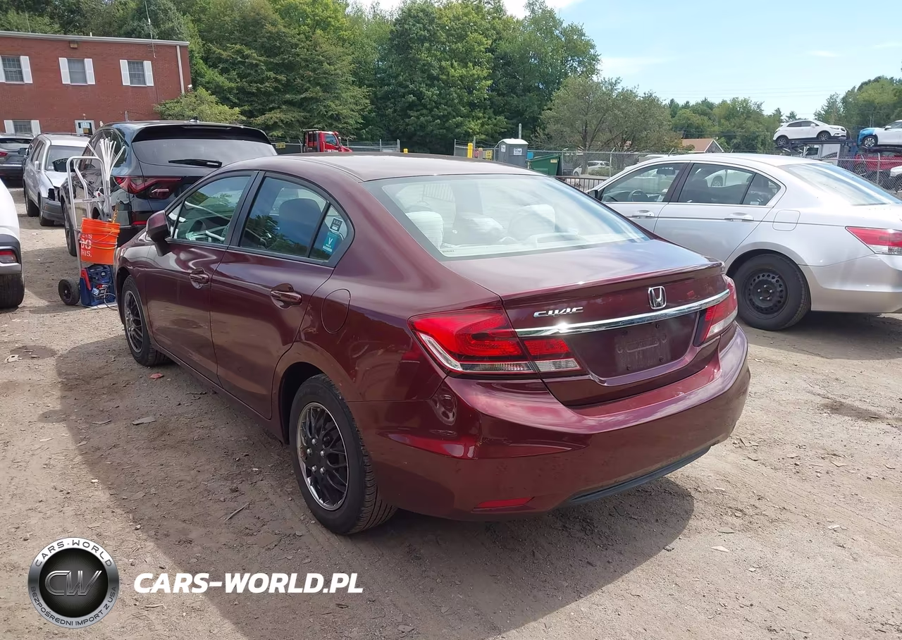 2013 Honda Civic Lx VIN:2HGFB2F53DH526855 - 3