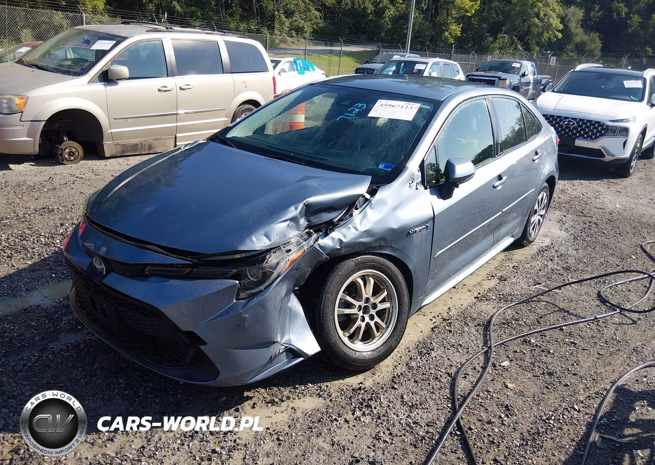 2020 Toyota Corolla Hybrid Le VIN:JTDEBRBE5LJ021728 - 2