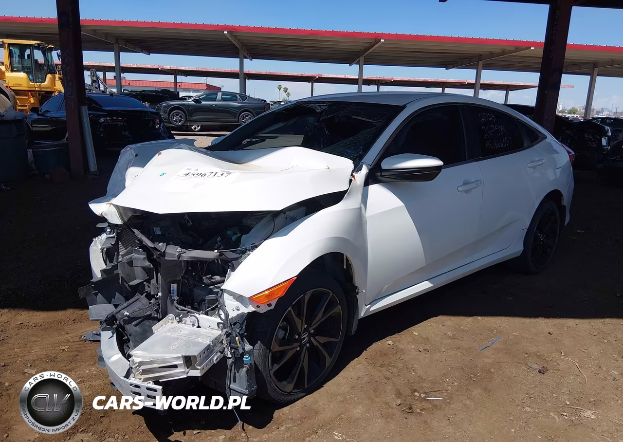 2019 Honda Civic Sport VIN:19XFC2F80KE031866 - 18