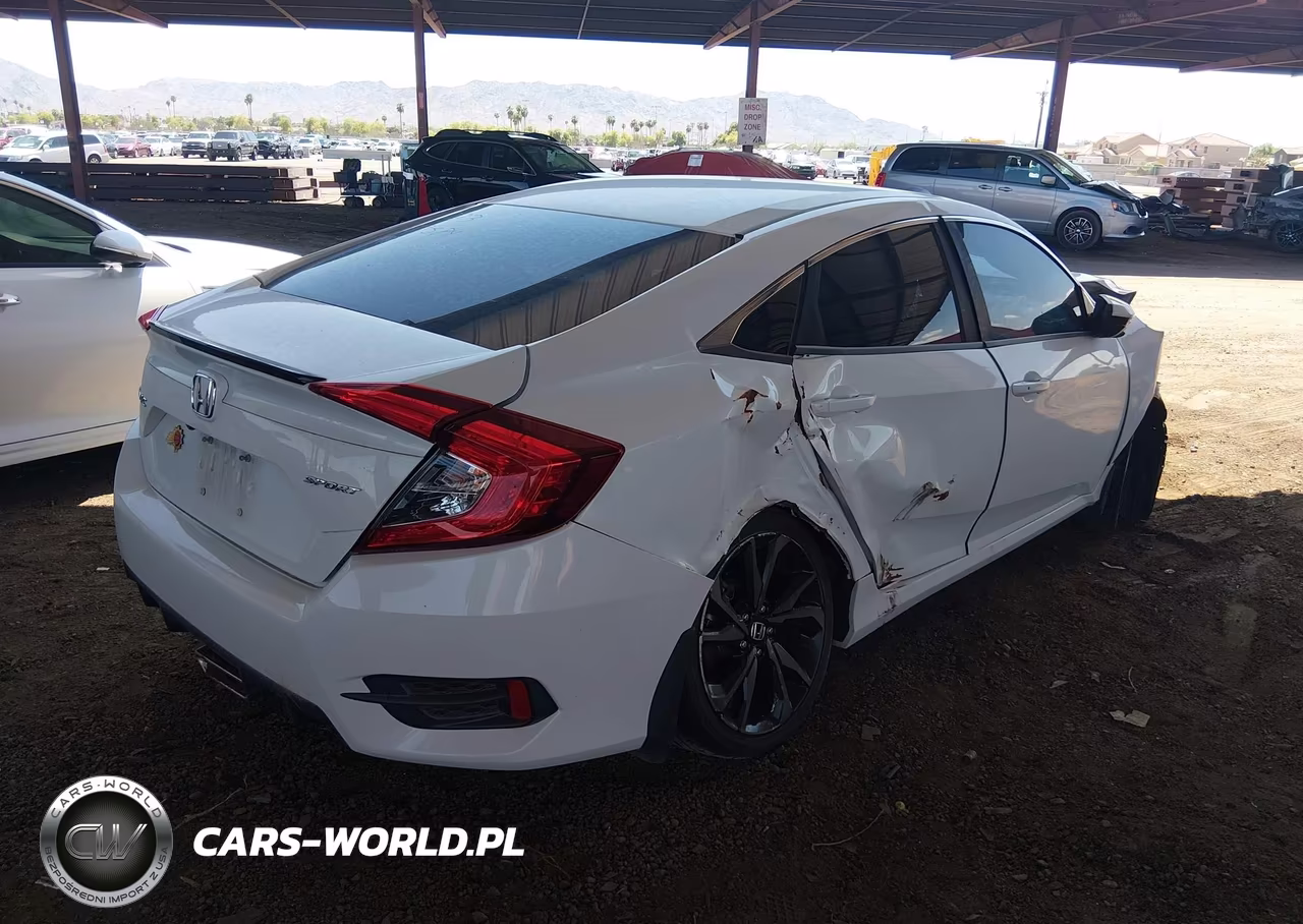 2019 Honda Civic Sport VIN:19XFC2F80KE031866 - 20