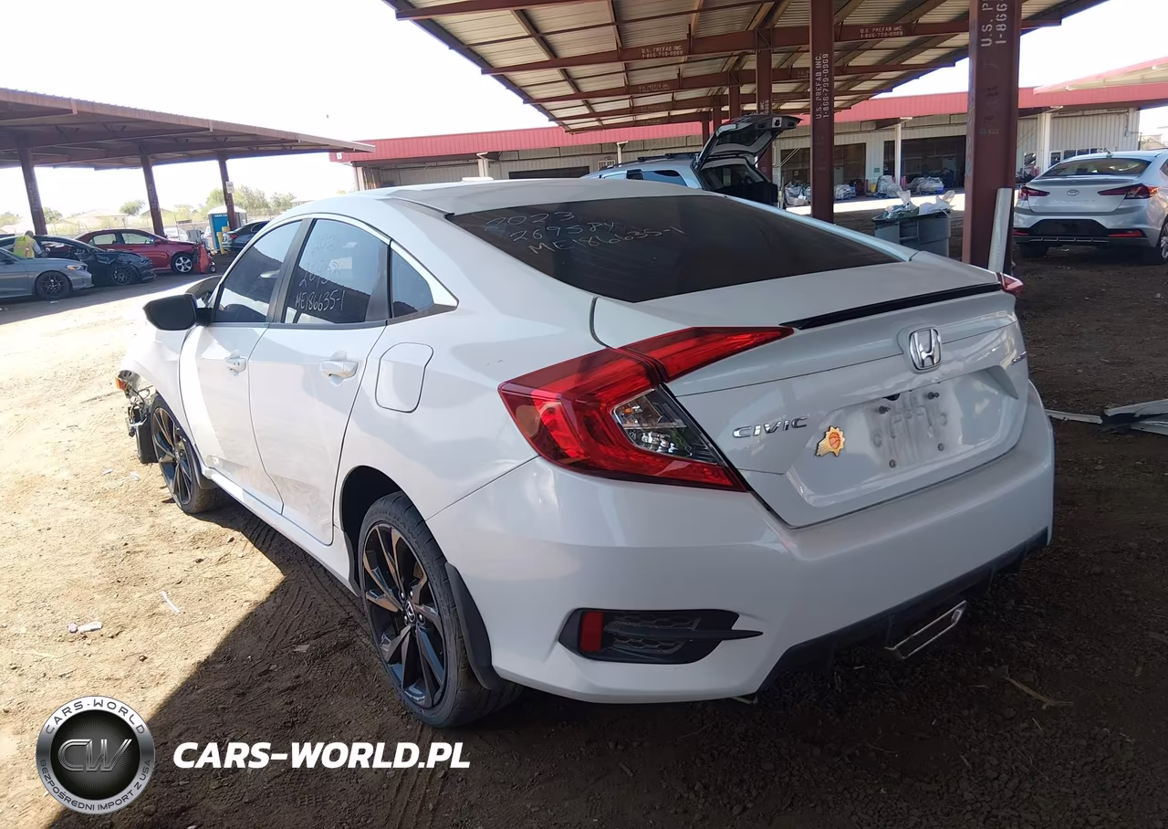2019 Honda Civic Sport VIN:19XFC2F80KE031866 - 22