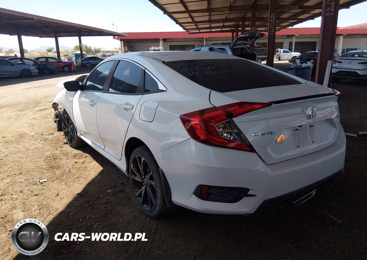 2019 Honda Civic Sport VIN:19XFC2F80KE031866 - 3
