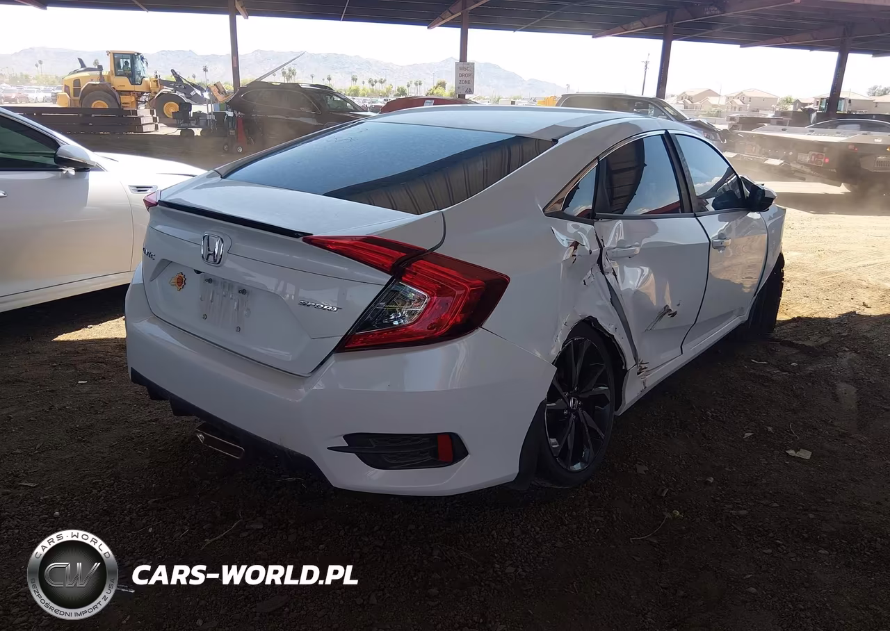 2019 Honda Civic Sport VIN:19XFC2F80KE031866 - 4