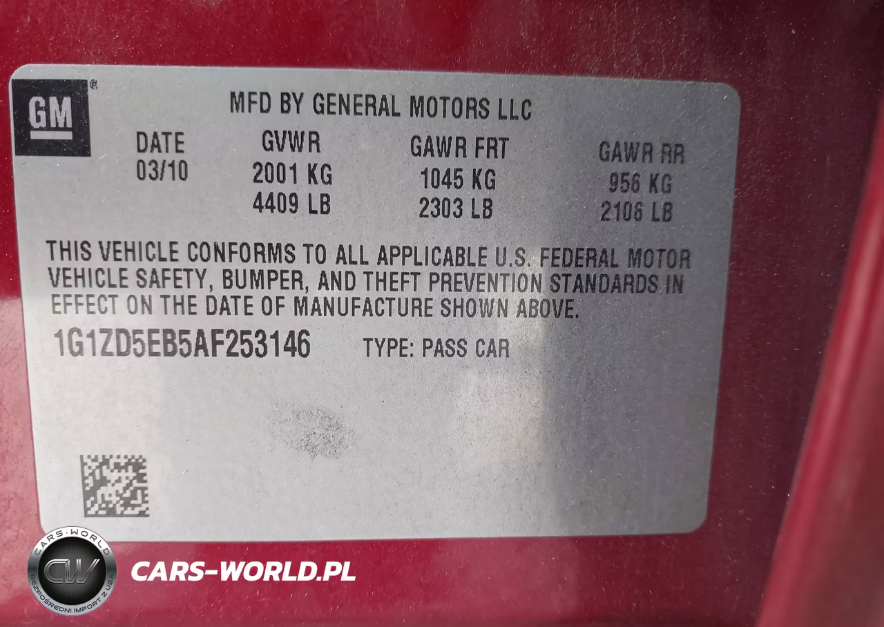 2010 Chevrolet Malibu Lt VIN:1G1ZD5EB5AF253146 - 9