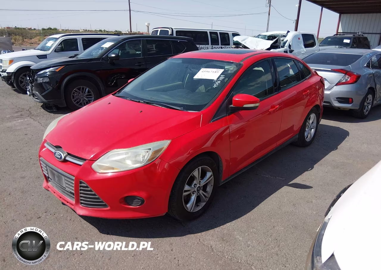 2013 Ford Focus Se VIN:1FADP3F21DL369824 - 2
