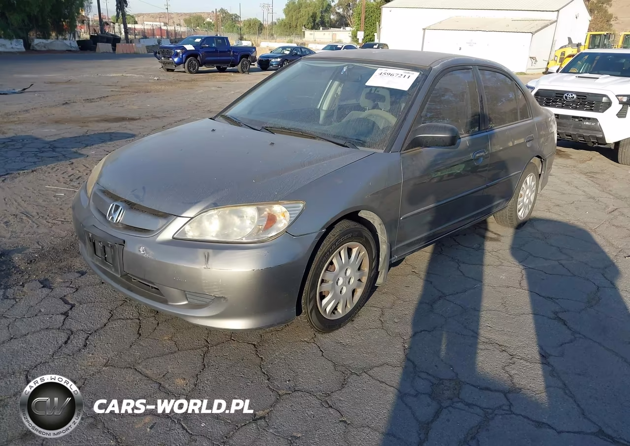 2005 Honda Civic Lx VIN:2HGES16515H632289 - 2