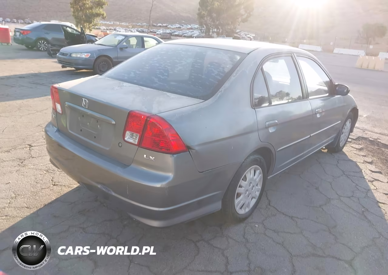 2005 Honda Civic Lx VIN:2HGES16515H632289 - 4