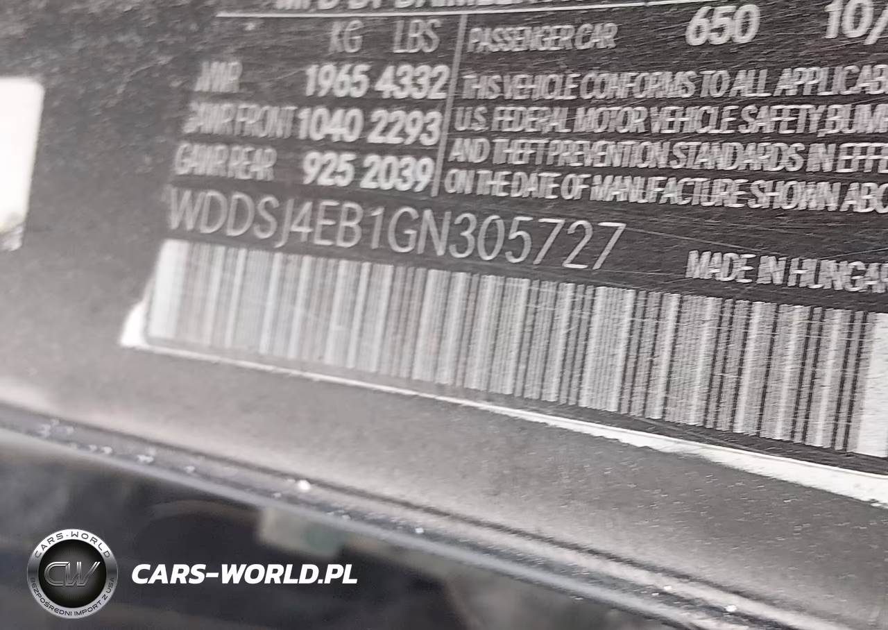 2016 Mercedes-Benz Cla 250 VIN:WDDSJ4EB1GN305727 - 9