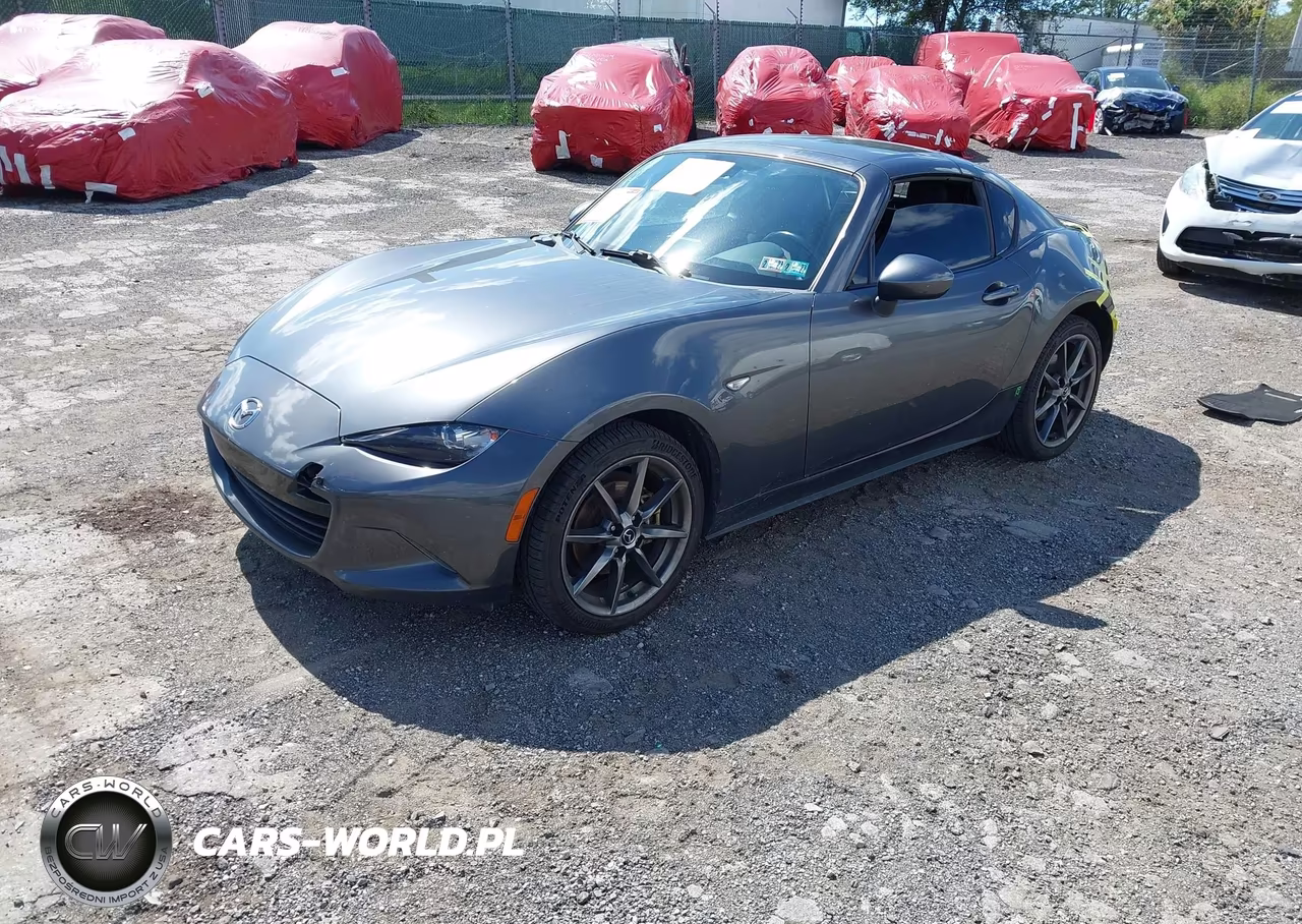 2017 Mazda Mx-5 Miata Rf Grand Touring VIN:JM1NDAM7XH0103879 - 2
