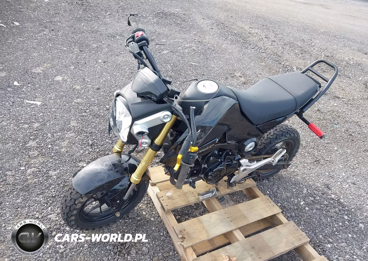 2014 Honda Grom 125 VIN:MLHJC6112E5001552 - 2