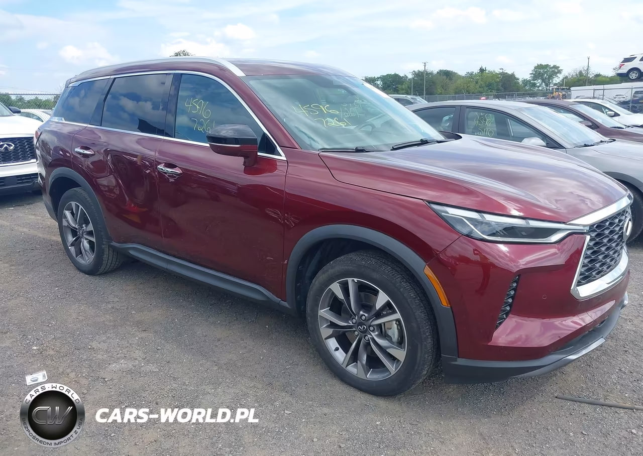 2022 Infiniti Qx60 Luxe VIN:5N1DL1FRXNC331478 - 1