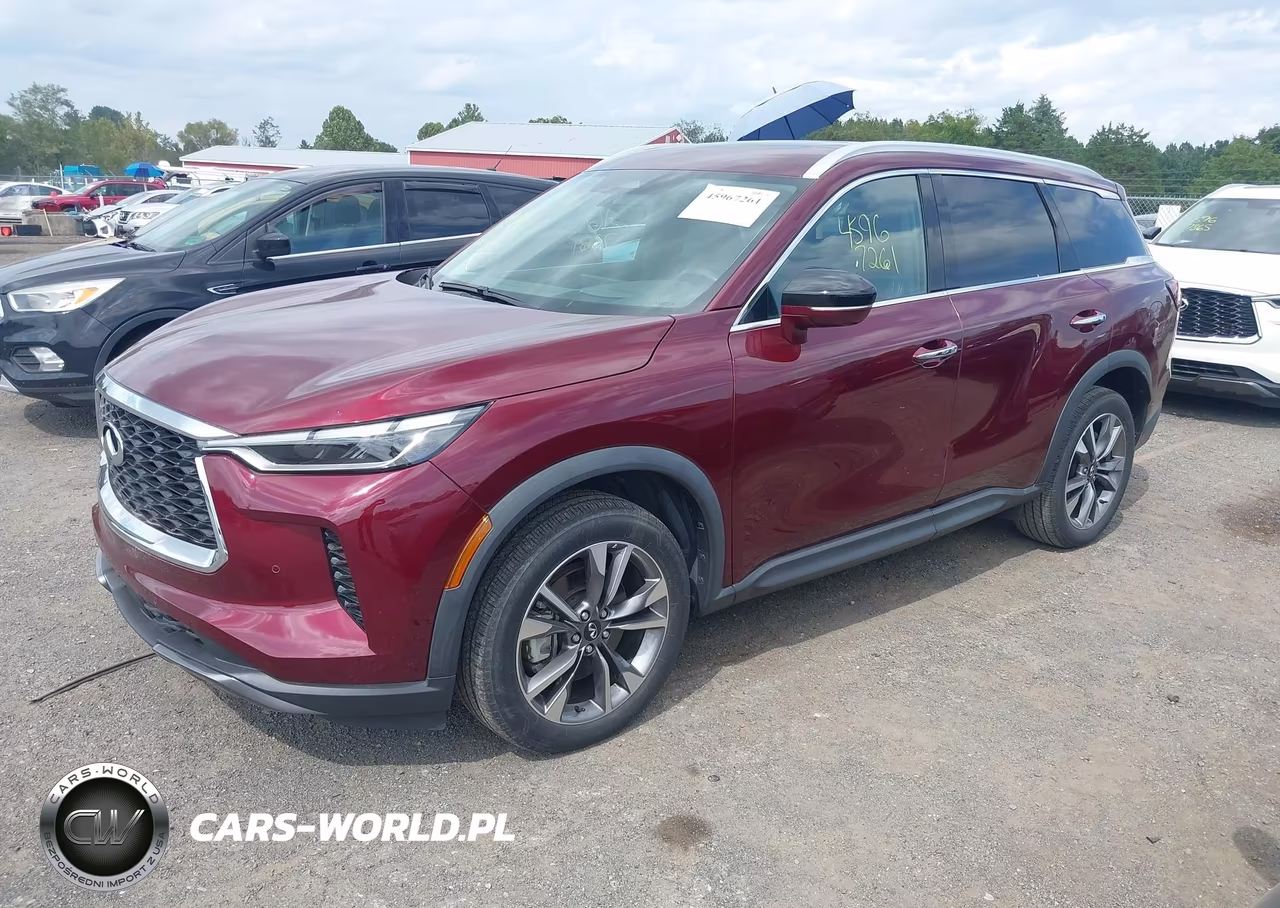 2022 Infiniti Qx60 Luxe VIN:5N1DL1FRXNC331478 - 2