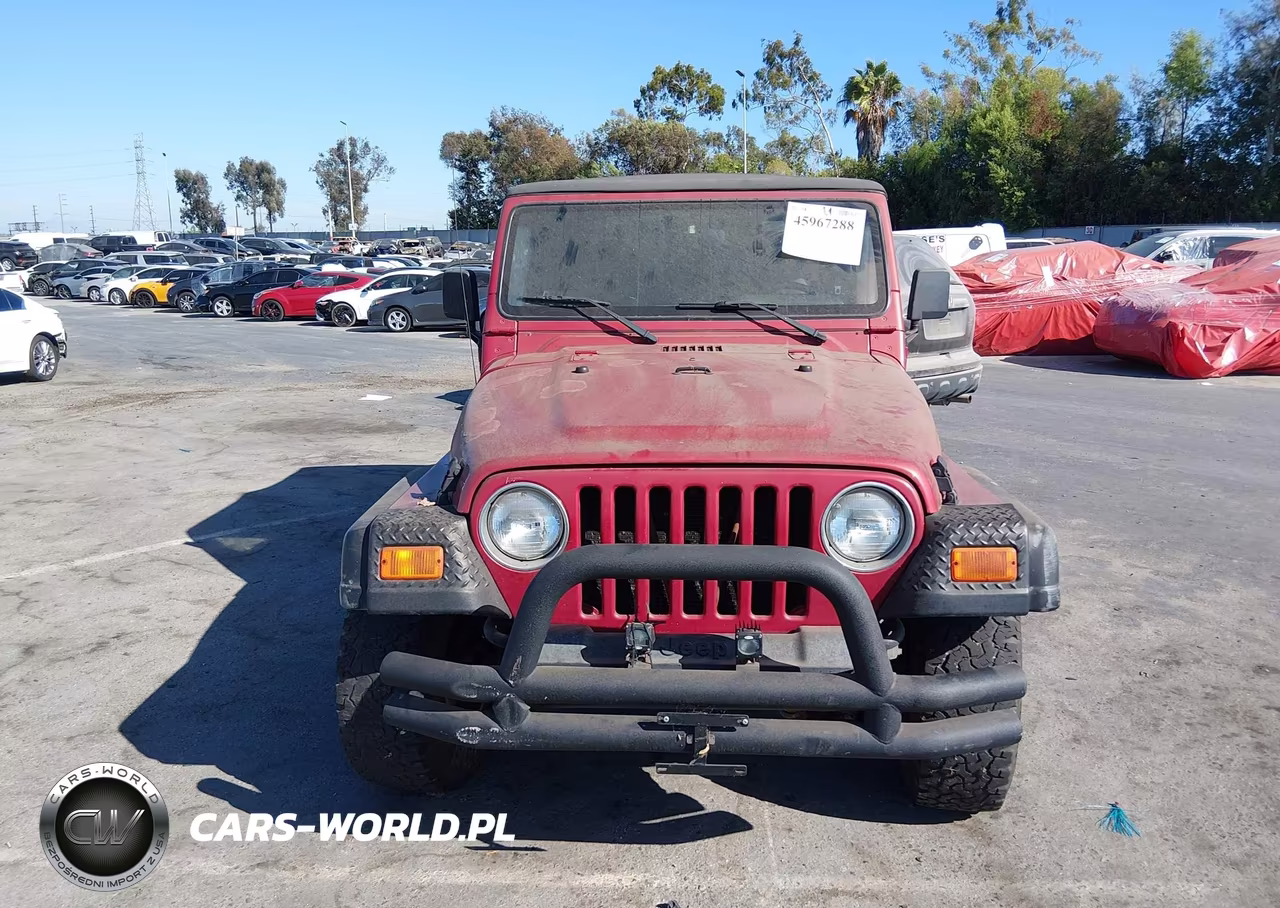 2000 Jeep Wrangler Sport VIN:1J4FA49S5YP764717 - 6